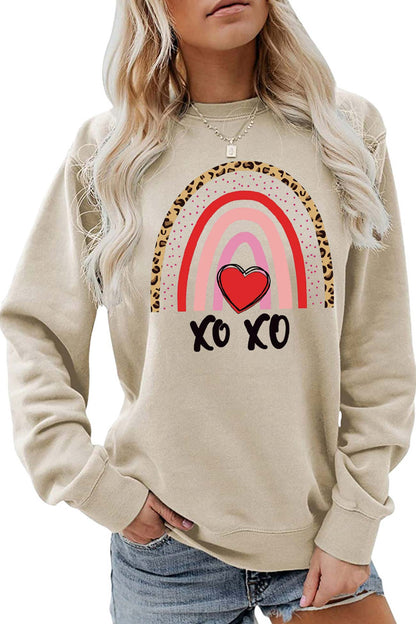 Rainbow Graphic Sweatshirt