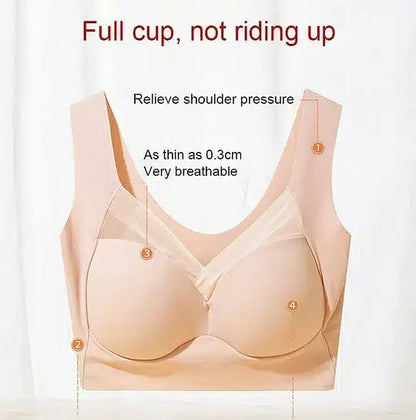 🔥Fashion Deep Cup Bra🔥Summer sexy Push Up Wireless Bras (Size runs the same as regular bras)