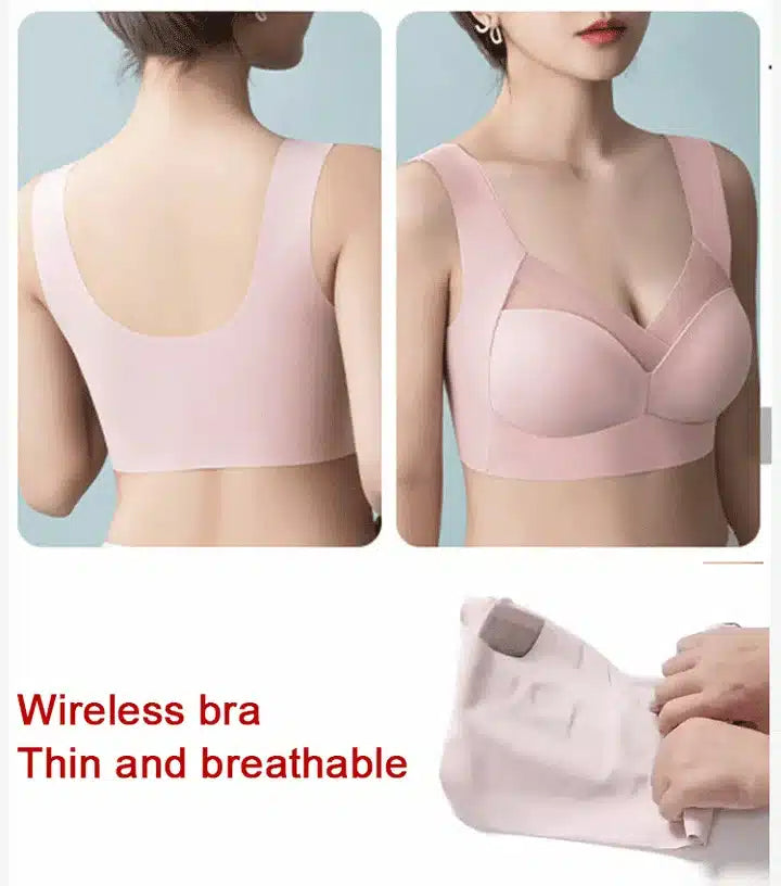 🔥Fashion Deep Cup Bra🔥Summer sexy Push Up Wireless Bras (Size runs the same as regular bras)